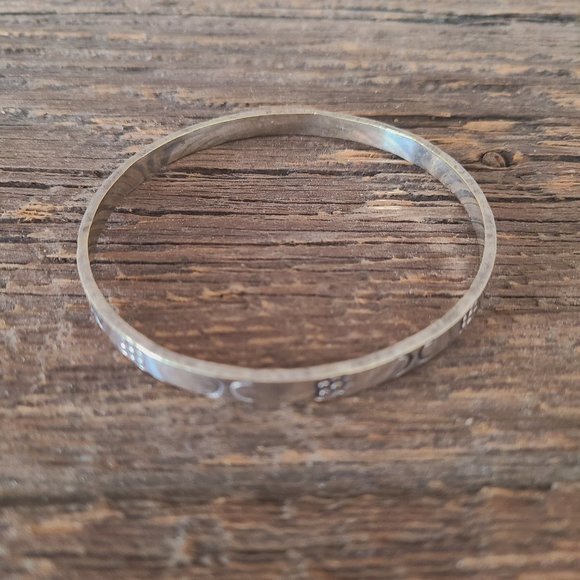 Sterling silver 925 bangle. - Picture 4 of 6